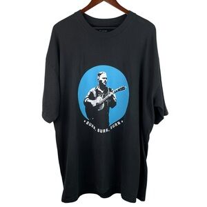 Zach Bryan | Black Blue Burn Burn Burn Tour Tee Shirt New